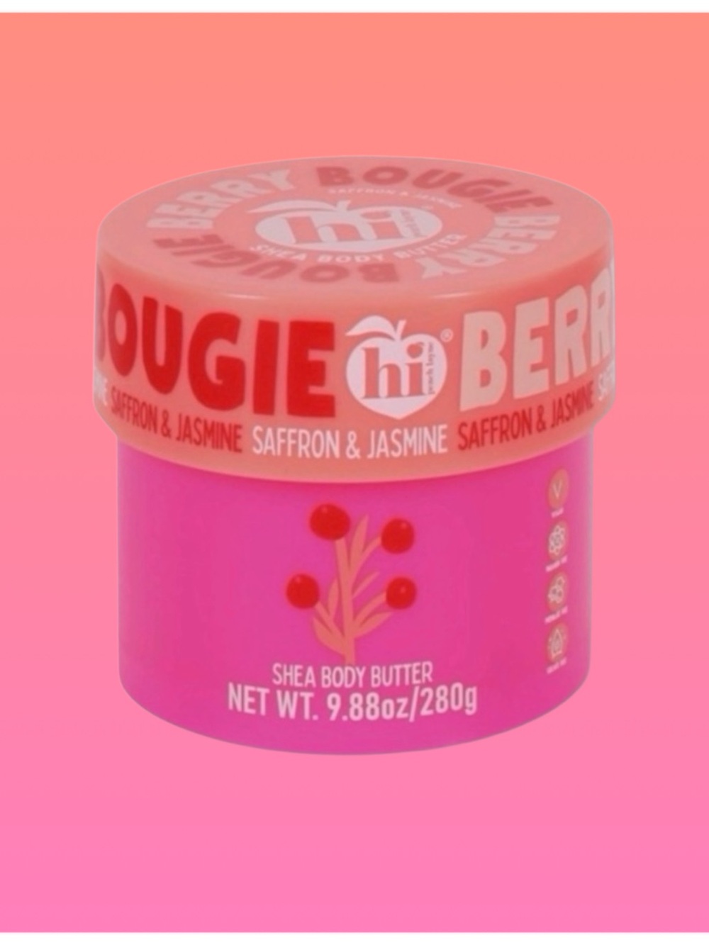 Berry Bougie Shea Body Butter